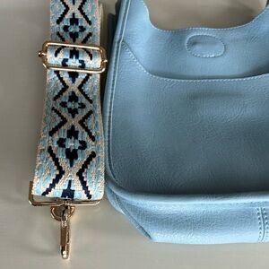 AHDORNED Mini Vegan Leather Messenger and strap